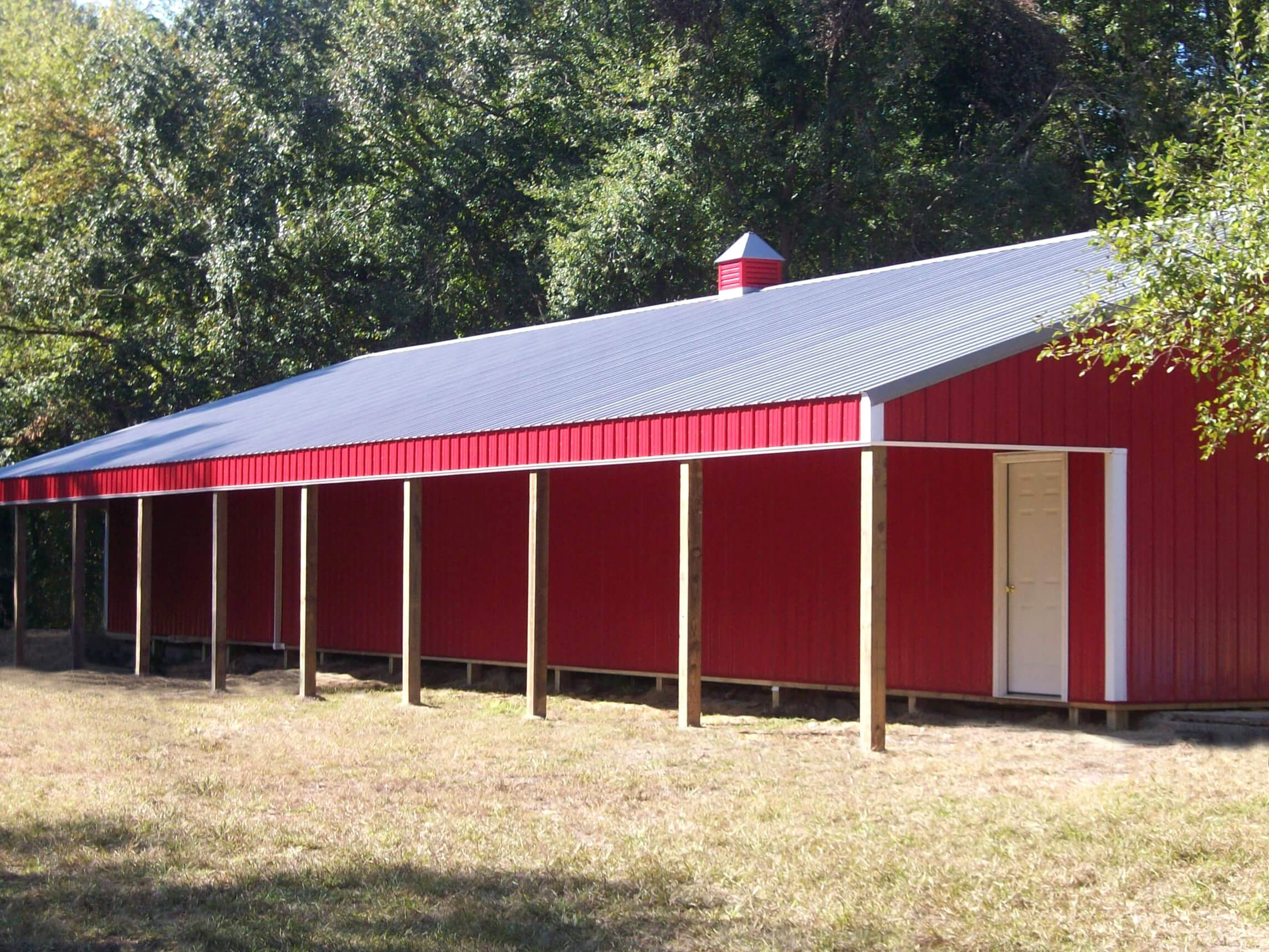 Farm Machine Storage Pole Building